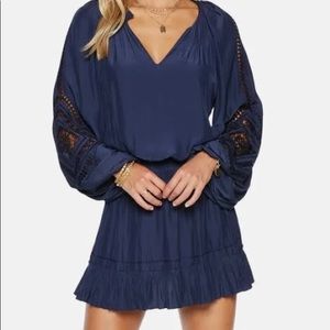 Ramy Brook Emmett Ruffle Mini Dress. Size XS